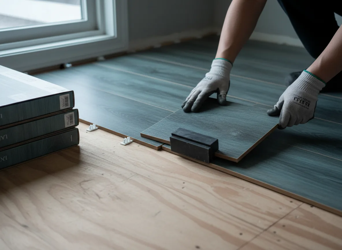 Luxury Vinyl Plank Installation company in West Brooklyn, IL